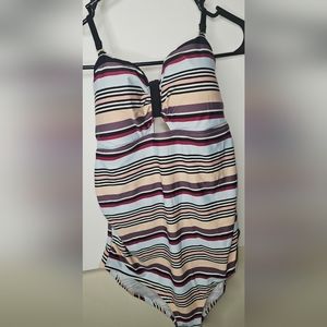 Jessica Simpson Maternity One Piece Swim Suite Size M